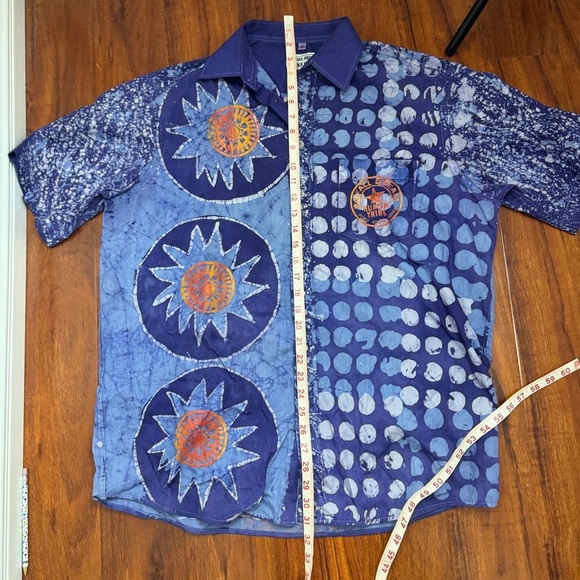 Baifall Dream Mike Sylla Vintage Button Up Shirt Size 41 - Picture 7 of 7